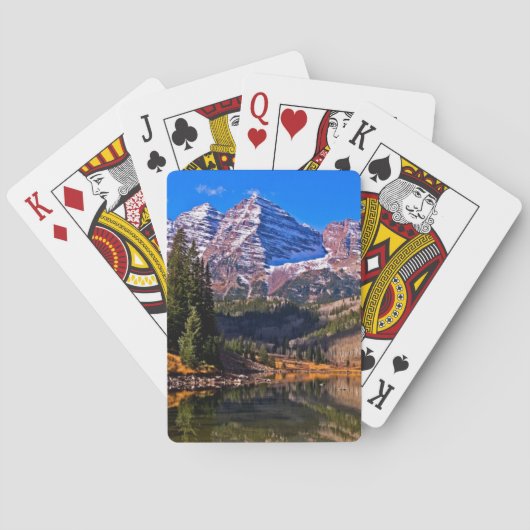 Jeu De Cartes Maroon Bells (dos)