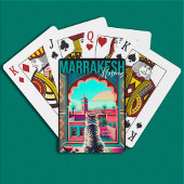 Jeu De Cartes Marrakech Maroc Chat Voyage Tourisme Souvenir