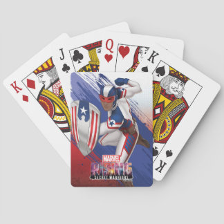 Jeu De Cartes Marvel Rising | Patriote avec bouclier