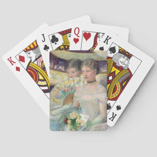 Jeu De Cartes Mary Cassatt - Le Loge (dos)
