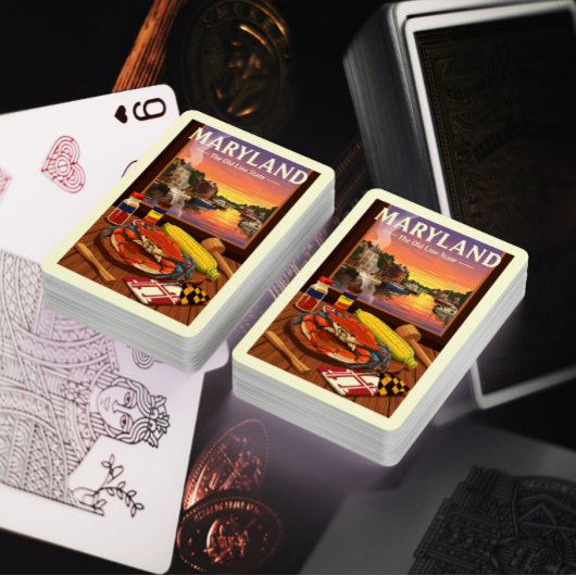 Jeu De Cartes Maryland vintage
