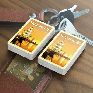 Jeu De Cartes Maryland vintage Baltimore