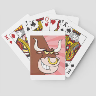 Jeu De Cartes Mascotte en fer avec anneau de nez