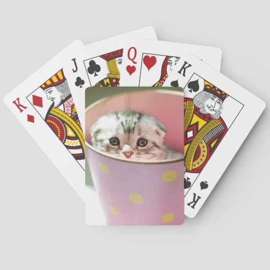 Jeu De Cartes Masque de chaton (dos)