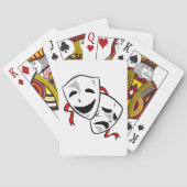 Jeu De Cartes Masques de drame (dos)