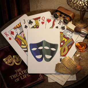 Jeu De Cartes Masques de Théâtre