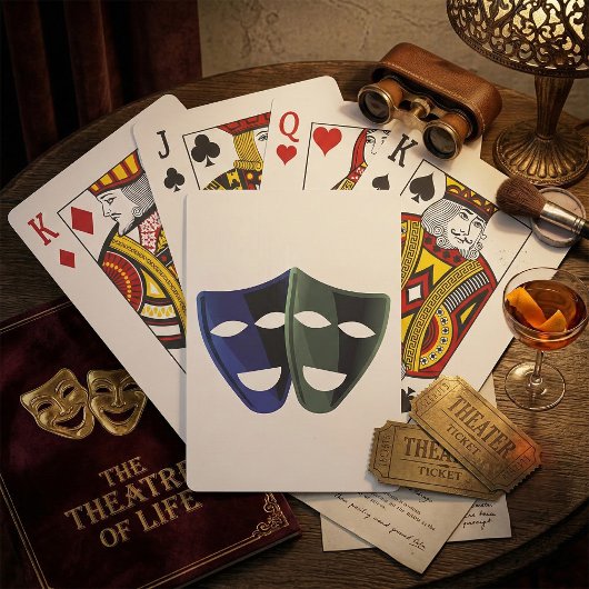 Jeu De Cartes Masques théâtraux