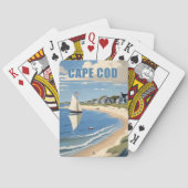 Jeu De Cartes Massachusetts de Cape Cod (dos)