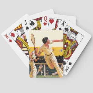 Jeu De Cartes Match de tennis de doubles