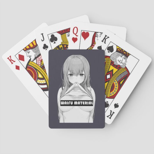 Jeu De Cartes Matériel Waifu (dos)