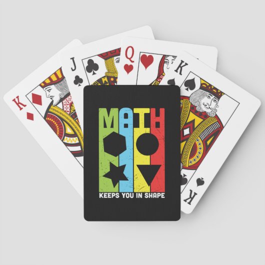 Jeu De Cartes Math Enseignant Math Math vous maintient dans la f (dos)