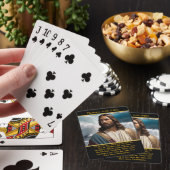 Jeu De Cartes Matthieu 4:18 Jésus réfléchit par Ocean AI Art (In Situ)