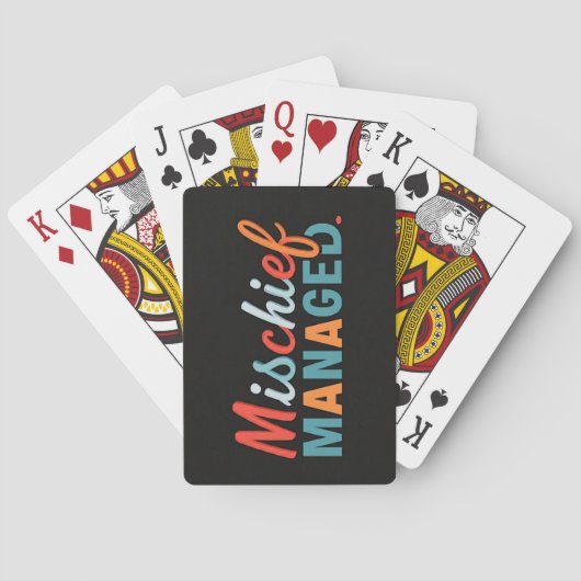 Jeu De Cartes Mauvais traitement (dos)