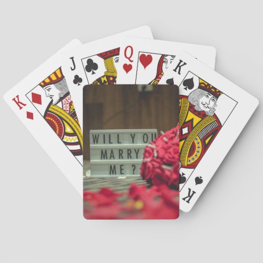 Jeu De Cartes Me Marieras-Tu ? Proposition de mariage (dos)