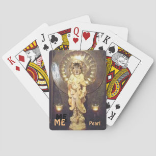 Jeu De Cartes ME Pearl jouant aux cartes