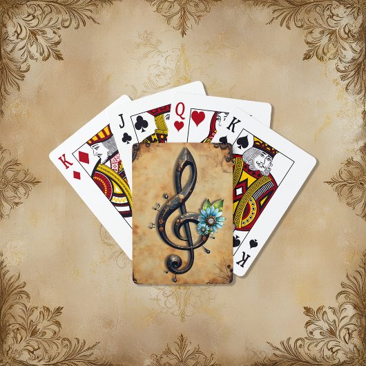 Jeu De Cartes Mechanical  clef 