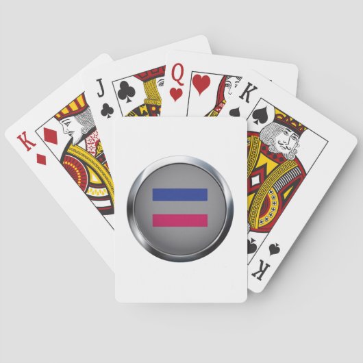 JEU DE CARTES MÉDAILLON ANDROGYNE (dos)