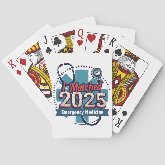Jeu De Cartes Médecine d'urgence 2025 (dos)