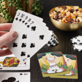Jeu De Cartes Méditation de la llama dans la Forêt Magique (In Situ)