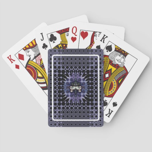 Jeu De Cartes Méditation Violette (dos)