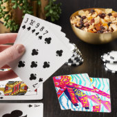 Jeu De Cartes Méduse été coloré (In Situ)