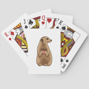 Jeu De Cartes Meerkat avec Muffin