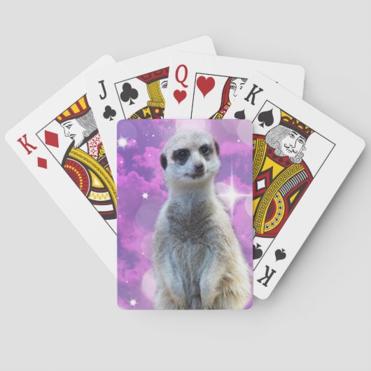 Jeu De Cartes Meerkat With Sparkle (dos)
