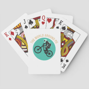 Jeu De Cartes Meilleur design pour motard - Le monde autour de m