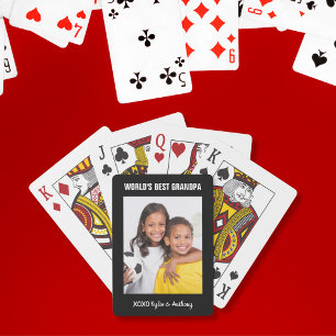 Jeu De Cartes Meilleur Grand-Père Photo