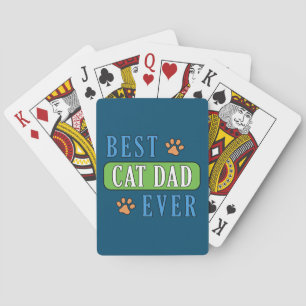 Jeu De Cartes Meilleur père de chat jamais
