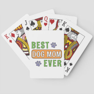 Jeu De Cartes Meilleure maman de chien ever   