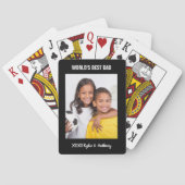 Jeu De Cartes Meilleure photo de papa au monde (dos)