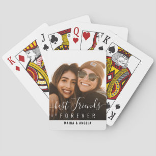 Jeu De Cartes MEILLEURS AMIS POUR TOUS script élégant