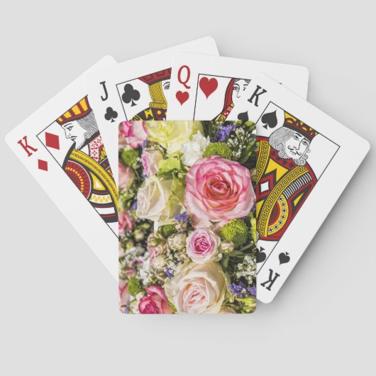 Jeu De Cartes Mélange rose deux (dos)