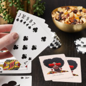 Jeu De Cartes Melanin Magic : Black Queen Rocking Heart Shades (In Situ)