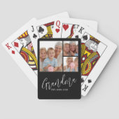 Jeu De Cartes Mémé a établi un script moderne noir 3 Photo (dos)