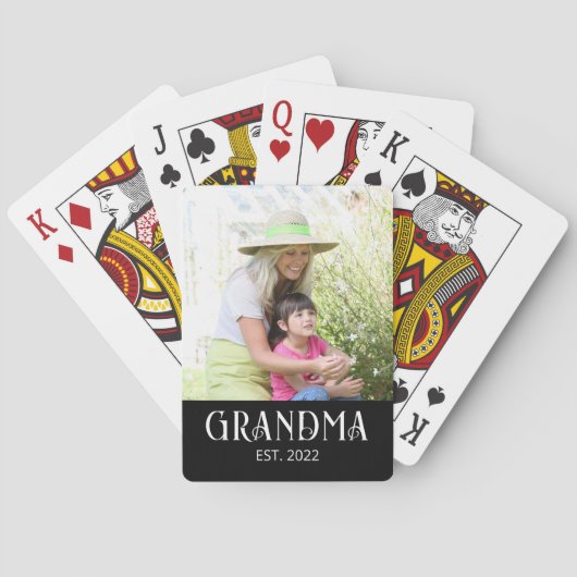 Jeu De Cartes Mémé a fondé la photo (dos)
