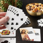 Jeu De Cartes Mème De Jésus Drôle J'Ai Vu Ça (In Situ)