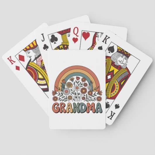 Jeu De Cartes Mémé Fleurie (dos)