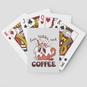 Jeu De Cartes Même les sorcières ont besoin de café