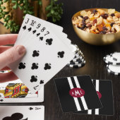 Jeu De Cartes Men Monogrammed Playing Cards (In Situ)