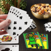 JEU DE CARTES MENEUSE DE CLAQUETTE IKE (In Situ)
