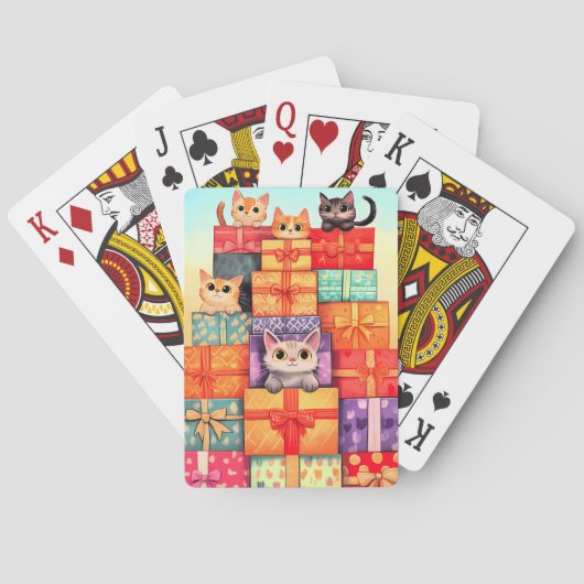 Jeu De Cartes Meow Gift Birthday Tower (dos)
