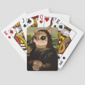 Jeu De Cartes Meowlisa Funny Mona Lisa Cat Face (dos)