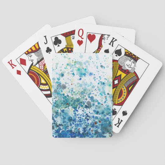 Jeu De Cartes Mer tachetée I (dos)