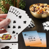 Jeu De Cartes Mer vitaminée Couleur Été Orange (In Situ)