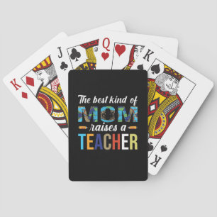 Jeu De Cartes Mère Art Le Meilleur Genre De Maman Soulève Un Ens