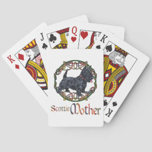 Jeu De Cartes Mère Terrier Celtique Écossais