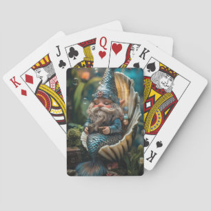 Jeu De Cartes Merman génoise Figurine en coquillage - sous