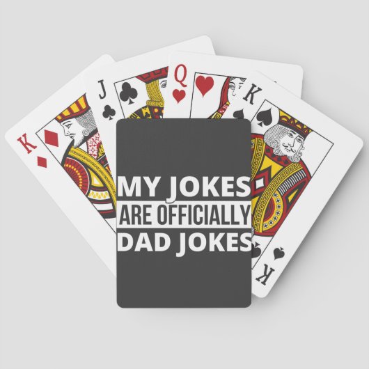 Jeu De Cartes mes blagues sont des blagues de papa (dos)